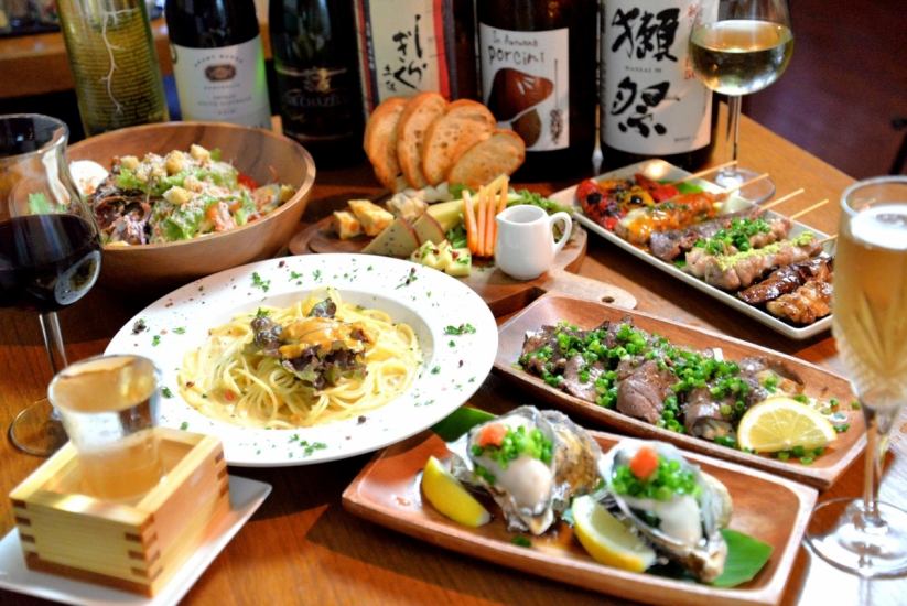 Welcome and farewell party plan ★ 2.5 hours all-you-can-drink and 6 dishes are 3500 yen (tax included).