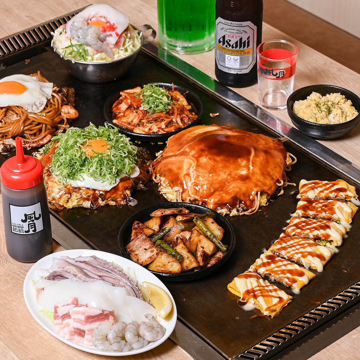 "Tsuruhashi Fugetsu" The taste of Osaka that has inherited the tradition of more than 70 years.