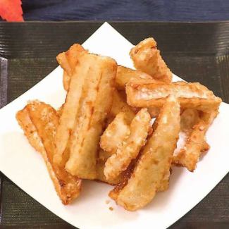 Deep fried lotus root