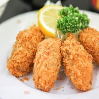 Fried oysters from Hiroshima