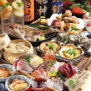 4月限定歓送迎会♪◆大満足コース◆和牛の選べるメイン付♪【全１1品５０００円】無制限飲み放題
