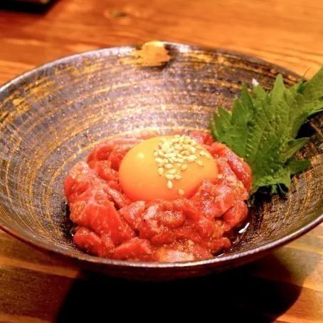 和牛のユッケ