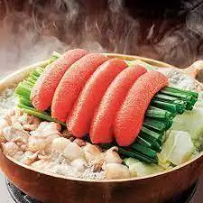 博多特色菜:明太子杂烩火锅(辣鳕鱼子杂烩火锅)