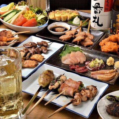 鮮度抜群!新鮮な鶏と魚