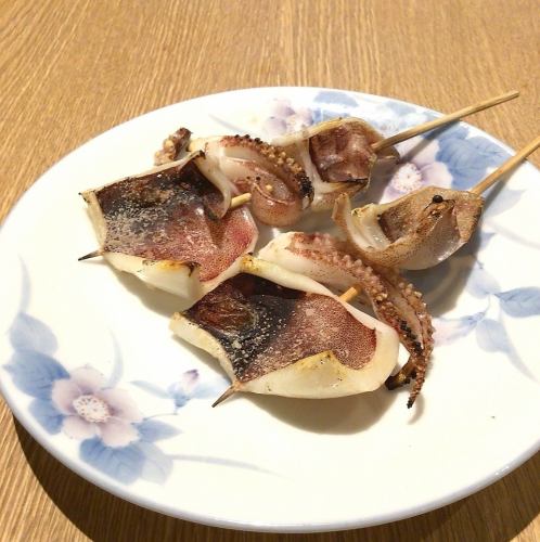 イカ串焼き