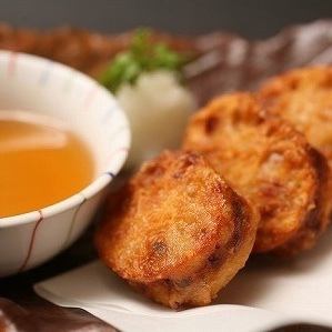 Recommended! Fried lotus root