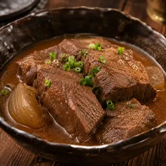 和牛牛タンの煮込み
