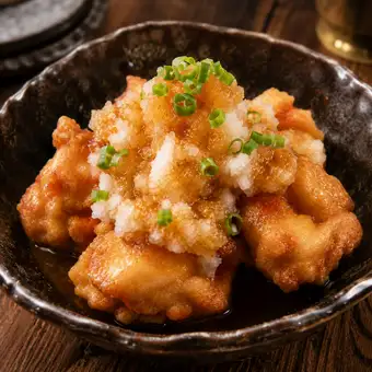 鶏肉ポンズおろし