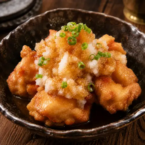 鶏肉ポンズおろし