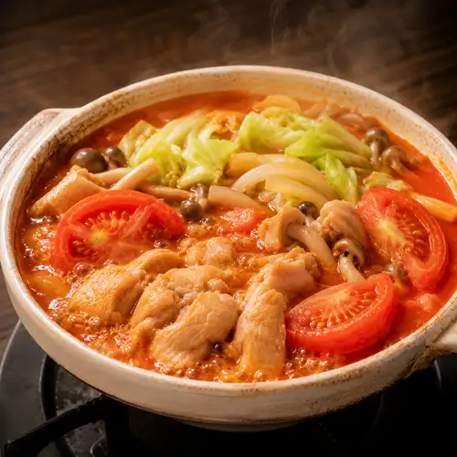 トマト鶏鍋(1人前)