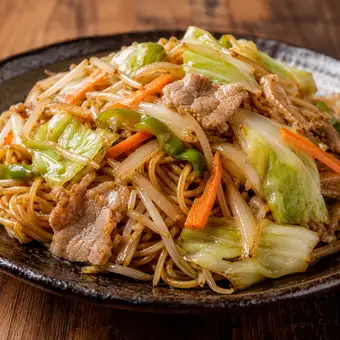 野菜たっぷり焼きそば