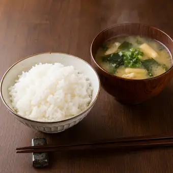 ご飯+味噌汁セット