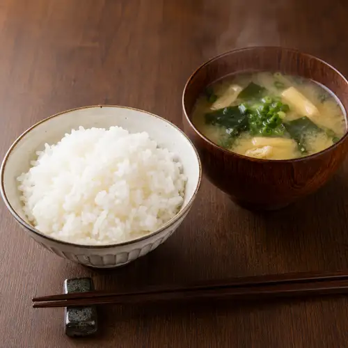 ご飯+味噌汁セット