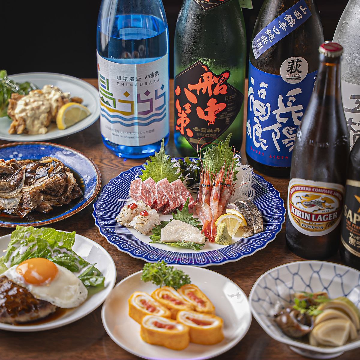 毎朝仕入れる新鮮な魚と手作りの味を堪能できる和食店☆旬の味覚を楽しめます♪