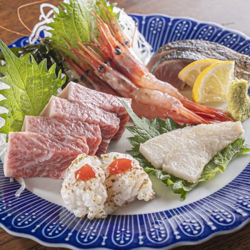 仕入れにこだわったお造り