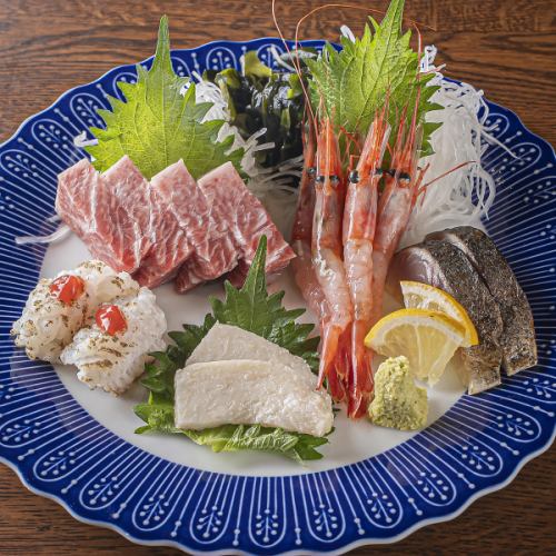 毎朝仕入れる新鮮な魚と手作りの味