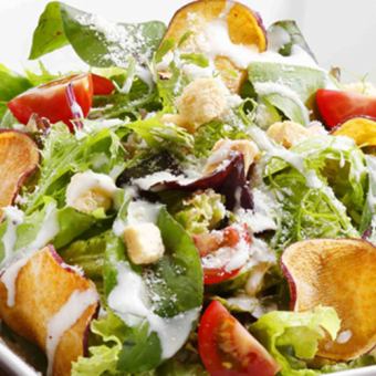 Awaji vegetable Caesar salad