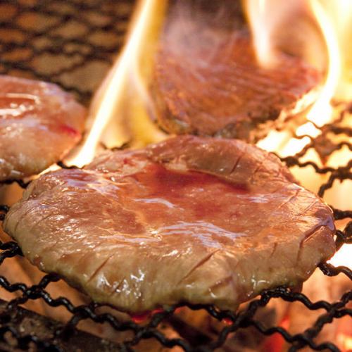 Charcoal-grilled Awaji beef tongue