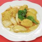 白身魚のケチャップ煮
