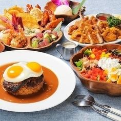 ALOHA TABLE コース☆2時間飲み放題付き☆