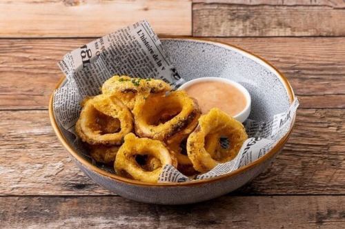 Calamari fritto with aioli sauce