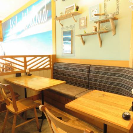 少人数用のお席もご用意◎デートにもおすすめです♪