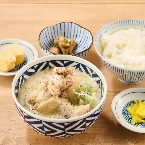 やみつき白濁スープ定食