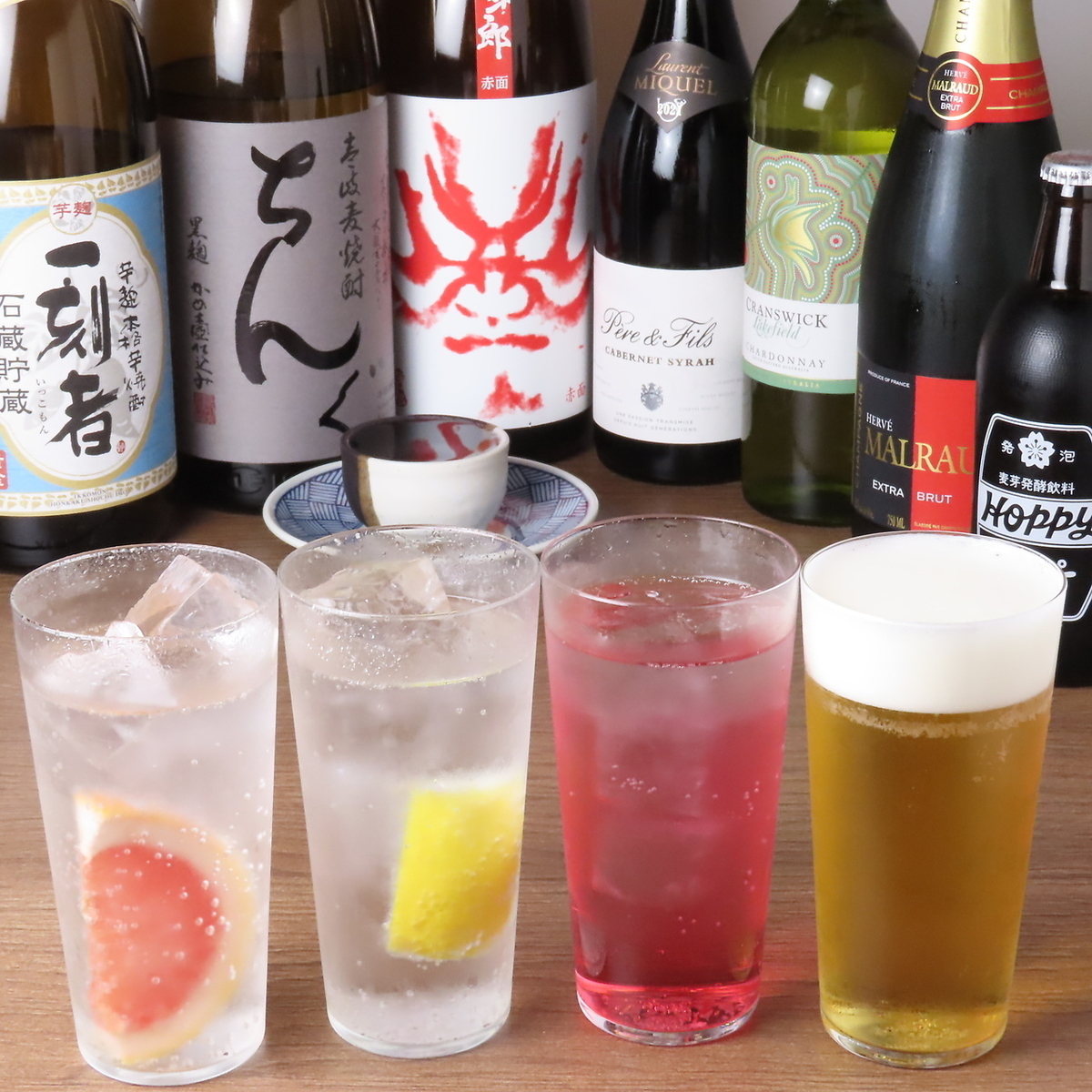 旨い焼鳥には冷えた生！生ビールも対象の大満足な飲み放題で乾杯