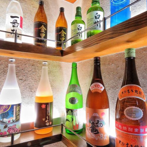 Enjoy Shizuoka local sake!