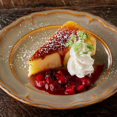 ブリュレチーズケーキ