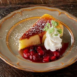 ブリュレチーズケーキ