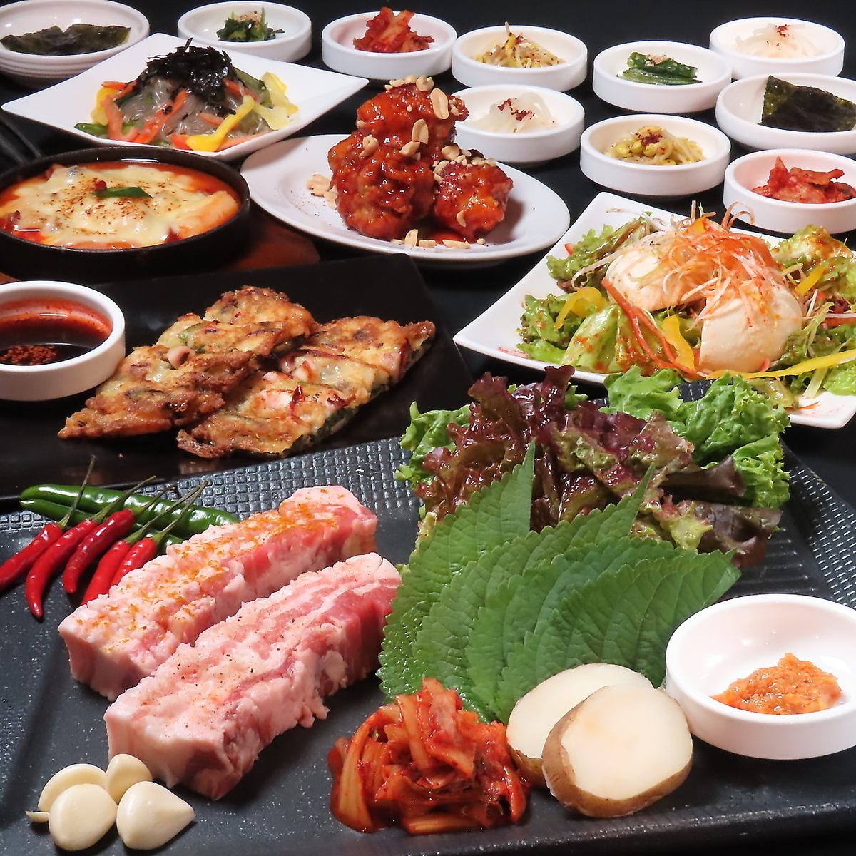 【肉厚★サムギョプサル】石焼プレートで焼くため旨みが凝縮！！
