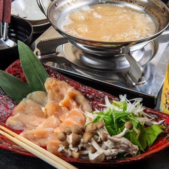 ≪망년회에 최적 2시간 음료 무제한 포함!≫결의 1번 인기 코스 5,000엔(부가세 포함) 냄비 코스