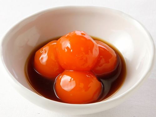 [Obanzai separately] Egg yolk pickled in Shaoxing wine