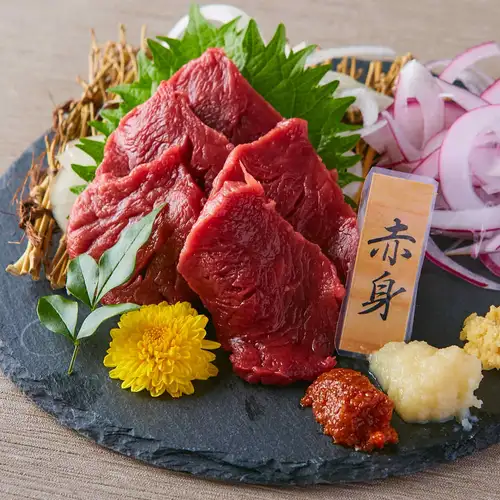 【고기】시장 직송 신선한 말 찌르기