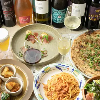 【120分飲み放題付】贅沢!国産銘柄肉使用の肉料理&看板メニューを堪能♪全10品≪税込5,500円≫