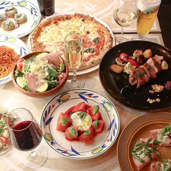 【180分飲み放題付】ボリューム満点3時間ご利用出来る特別プラン！♪全10品≪税込6,800円≫