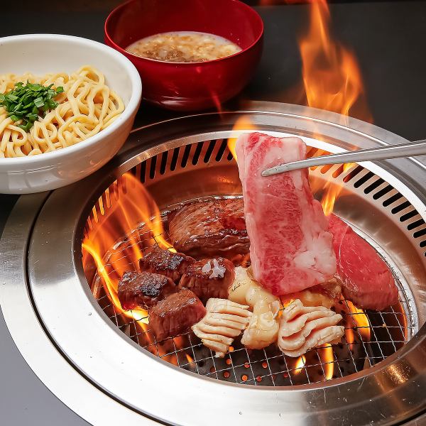 お通し背アブラそば440円と肉