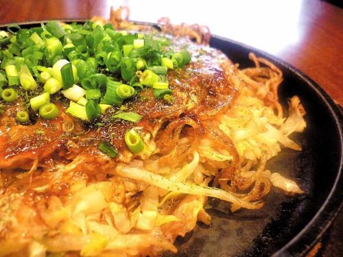 Founded 30 years ago! This is a long-established okonomiyaki!