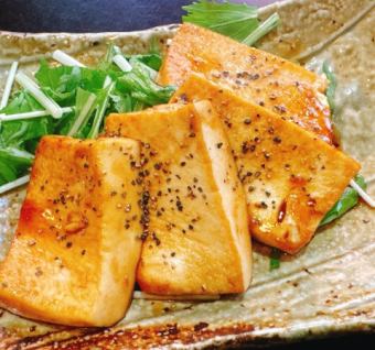 鉄板 とうふステーキ