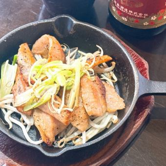 豚トロねぎ塩焼き