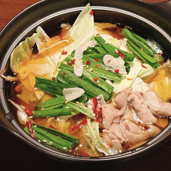 겨울 인기 메뉴! 「모츠 냄비」가 금기도 등장!