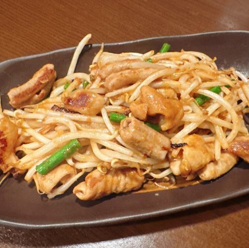 鉄板 豚もつみそ焼き