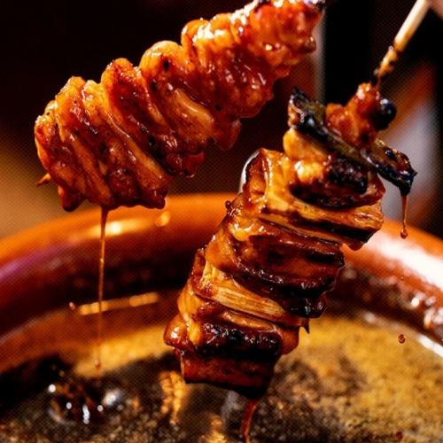 種類豊富な焼き鳥をご用意