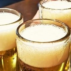 【単品飲み放題】ビール・カクテル・ワイン等★2時間 飲み放題 2000円(税込)！