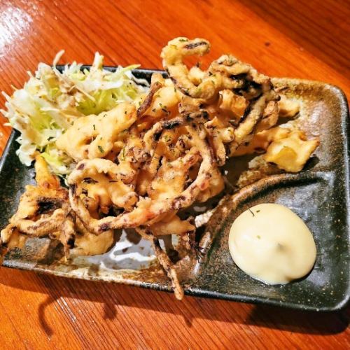 さきいかの天ぷら