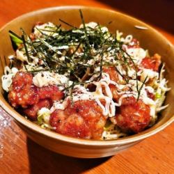 から揚げ丼