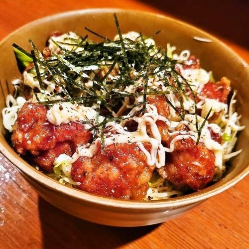 から揚げ丼