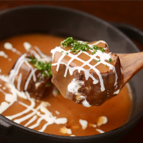 Wagyu beef tongue stew