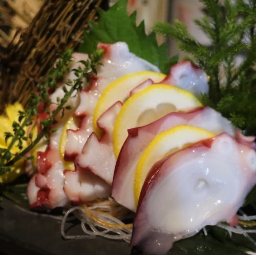 Mad octopus sashimi
